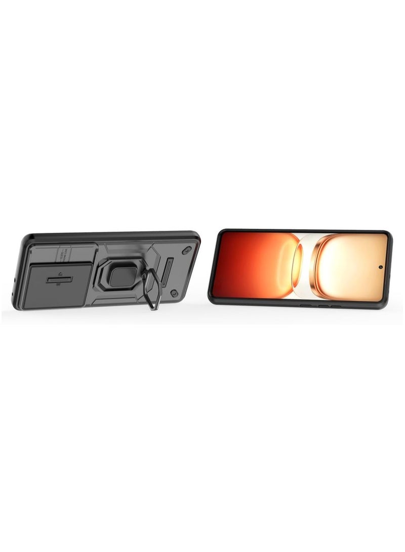 Phone Case for iQOO Neo 10 5G with Slide Camera Cover Drop Protective Phone Case with Car Mount Holder - Image 3