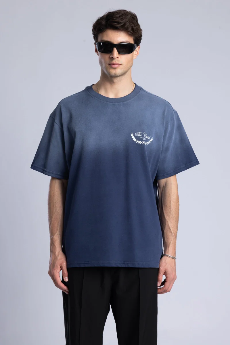 Catch The Catch Printed Washed T-Shirt
