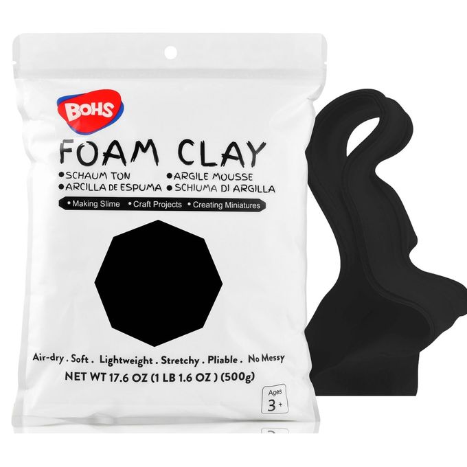 BOHS Peach Modeling Foam Clay 1.1 Lbs, Squishy,Soft, Air Dryfor Flower Mirror,Cosplay,Fake Bake, Slime Supplies-500g - Image 1