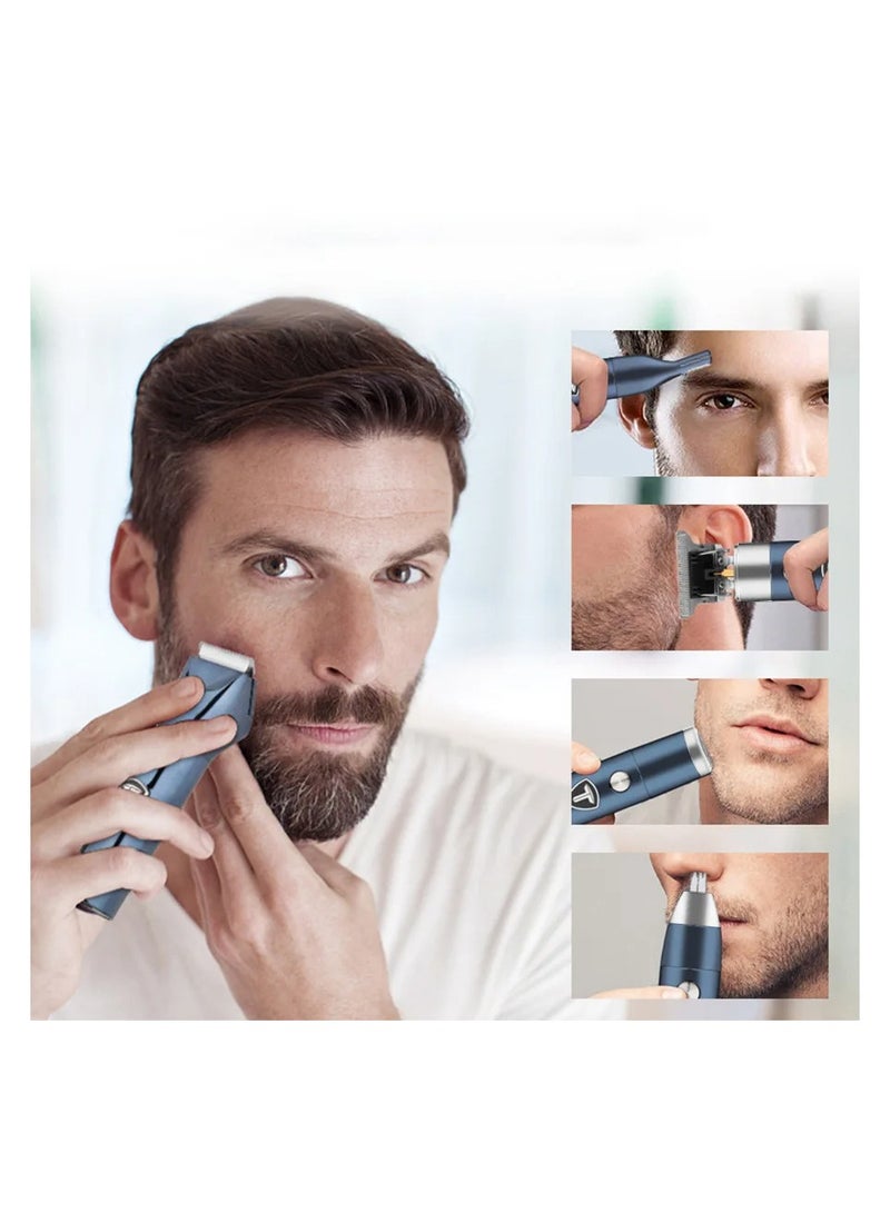 ارواق ماكينة تشذيب الشعر الاحترافية، ماكينة تشذيب الفخذ والجسم للرجال، ماكينة حلاقة كهربائية قابلة للاستبدال، ماكينة حلاقة متعددة الوظائف - Image 3