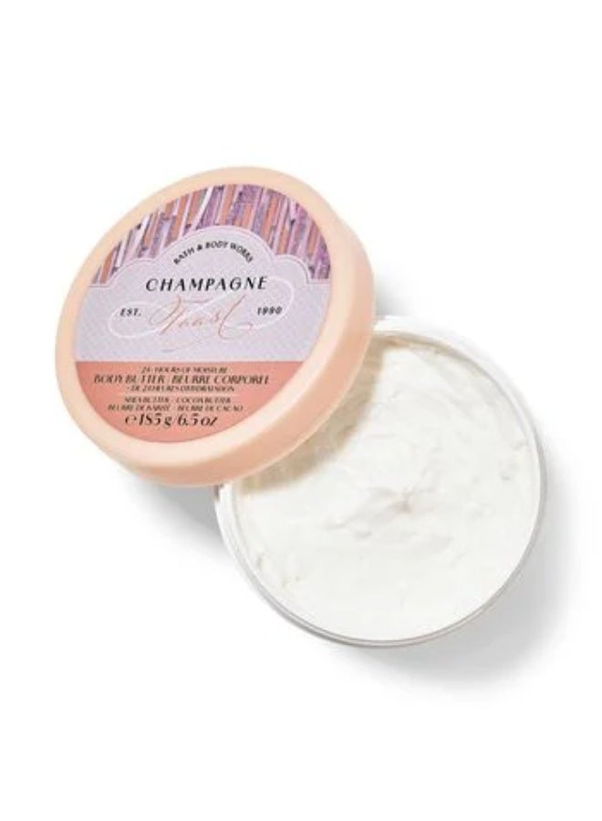 باث آند بودي وركس Champagne Toast Whipped Body Butter 185g - Image 1