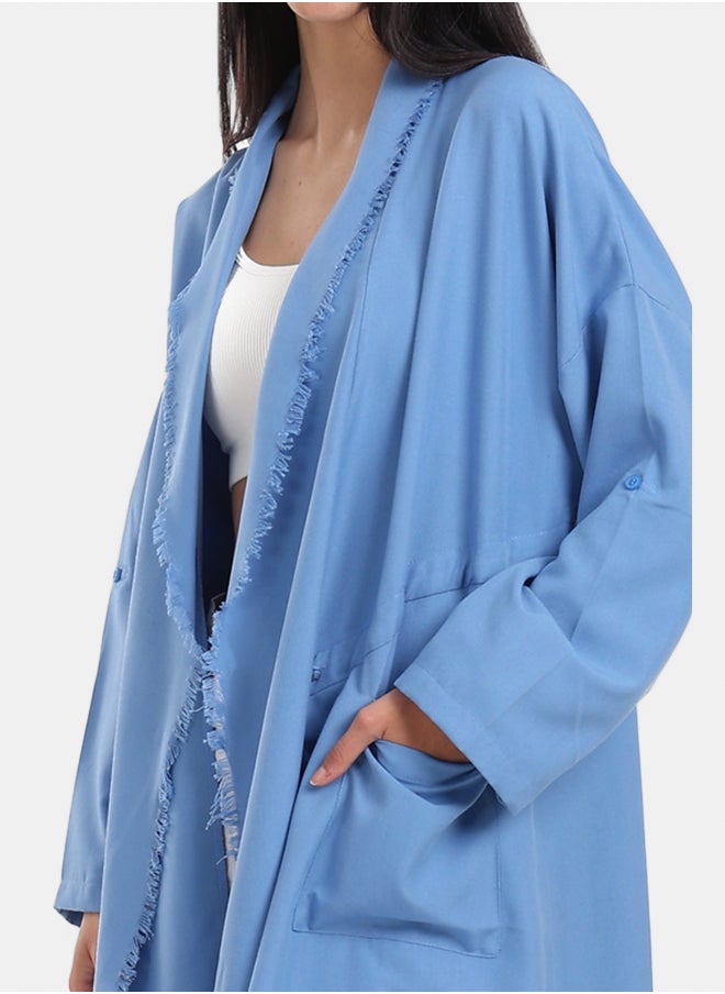 Carina Flowing Polyester Kimono  - Image 4