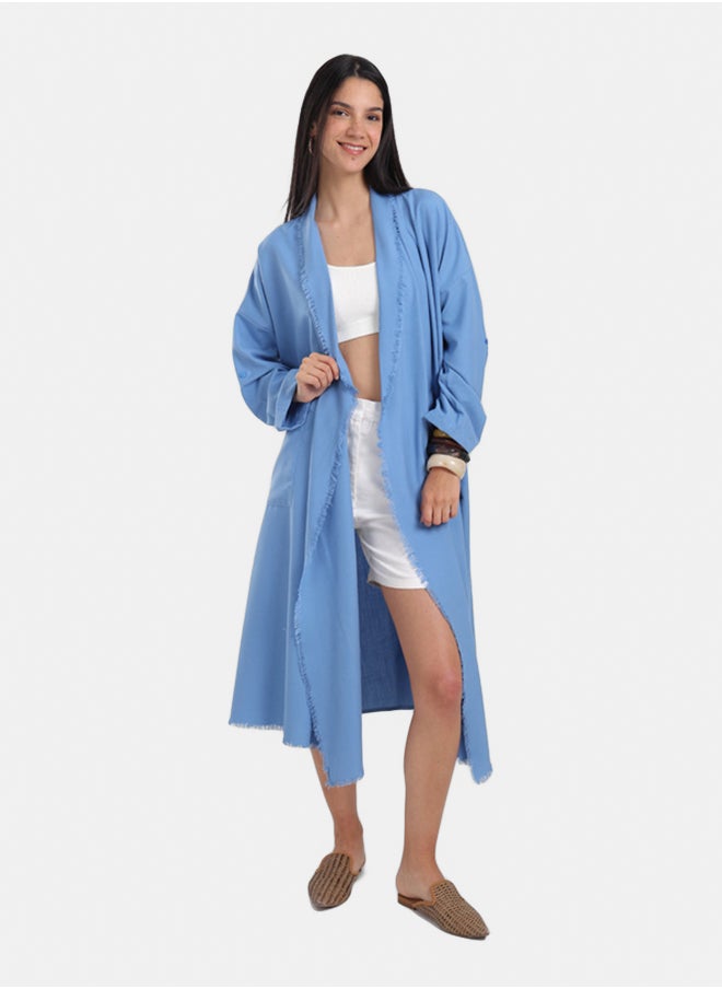 Carina Flowing Polyester Kimono  - Image 1