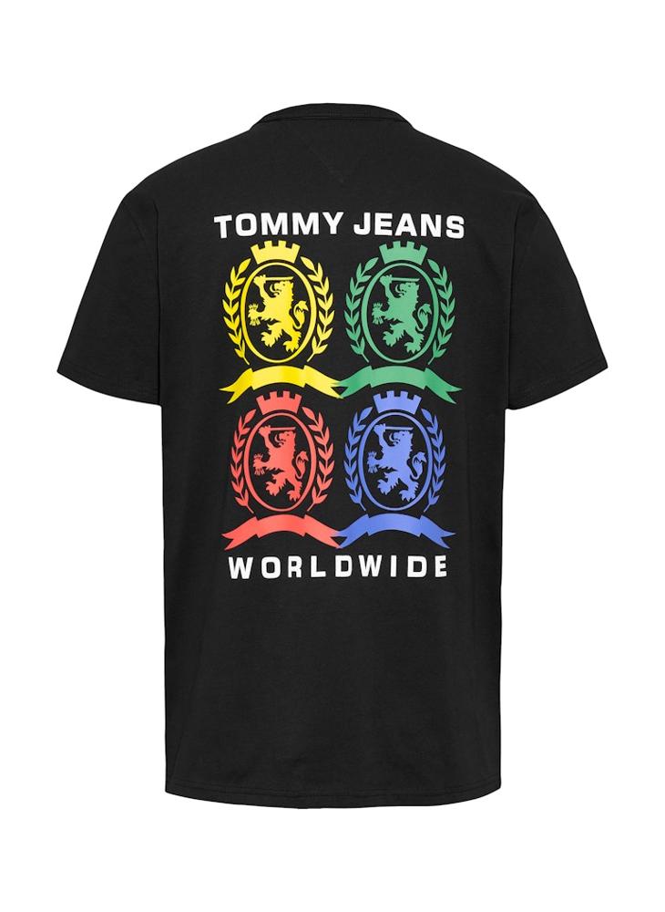 TOMMY JEANS - Regular Fit 4Clr Crest T-Shirt - Image 1