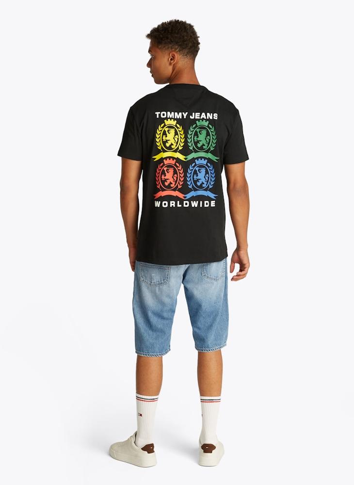 TOMMY JEANS Regular Fit 4Clr Crest T-Shirt  - Image 2