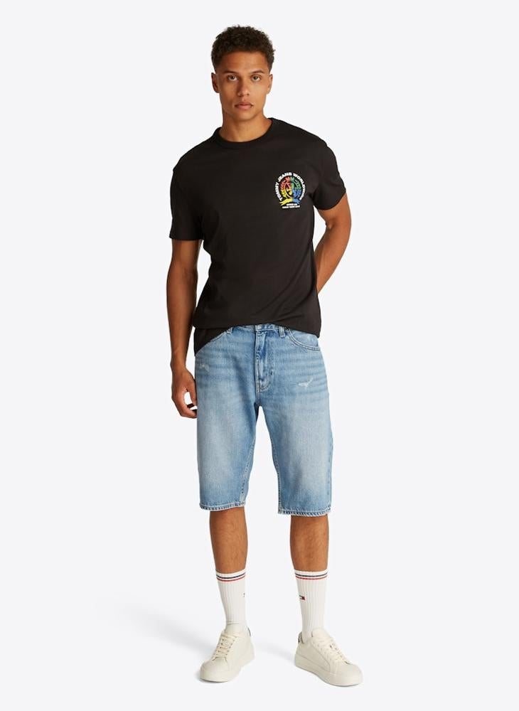 TOMMY JEANS Regular Fit 4Clr Crest T-Shirt  - Image 4