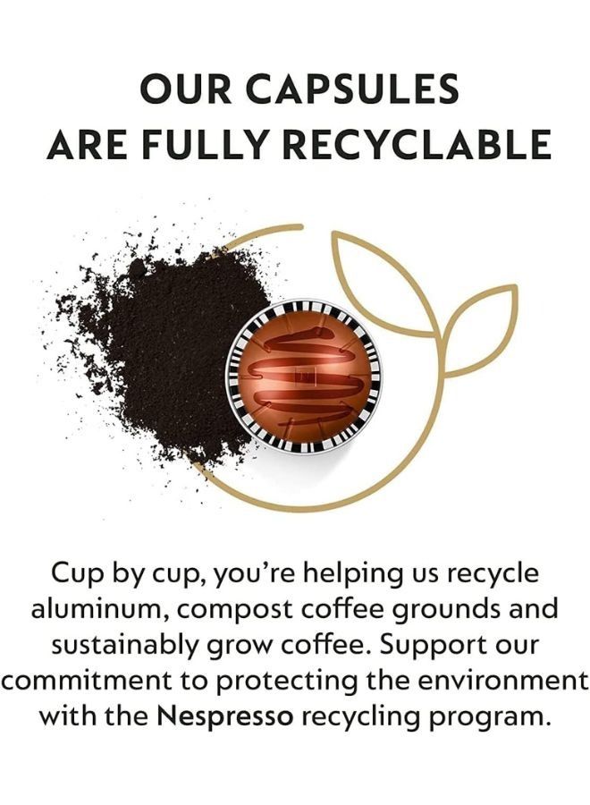 Nespresso VertuoLine Roasted Hazelnut Capsules (230 ML) - Image 2