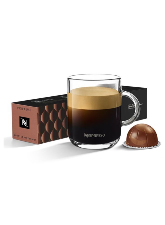 Nespresso VertuoLine Roasted Hazelnut Capsules (230 ML) - Image 1