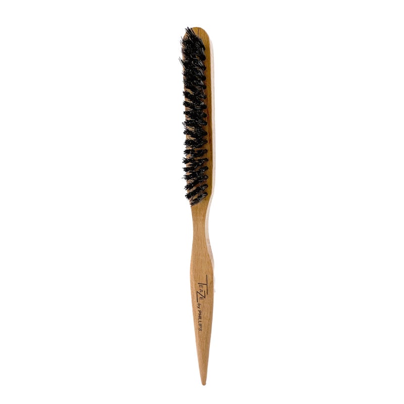 Phillips Brush Phillip Brush Teaze Ultimate Teasing & Detangling Brush, Lightweight Concave Wood Ergonomic Hair Brush - Image 3