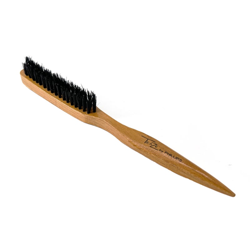 Phillips Brush Phillip Brush Teaze Ultimate Teasing & Detangling Brush, Lightweight Concave Wood Ergonomic Hair Brush - Image 5