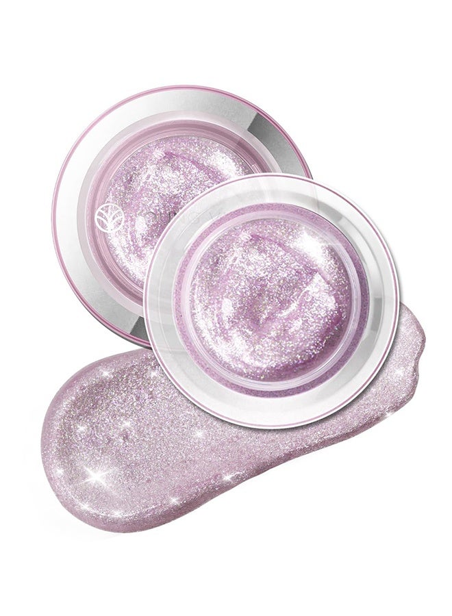 يونج فيجن ظلال عيون سائلة لامعة، ظلال عيون كريمية مقاومة للون طوال 24 ساعة - ظلال عيون كريمية مطفية ولامعة عالية الصبغة للنساء، برايمر مكياج عيون طويل الأمد بدرجات لونية قابلة للدمج (02) - Image 1