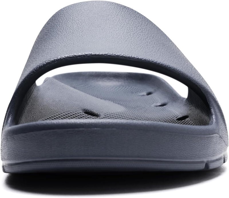 GETOEU Arch Support Shower Shoes for Women and Men Quick Drying with Drain Holes Slide Sandals Soft Cushioned Anti-Slip Pool Slides Comfort Bathroom Shower Slippers - Image 4
