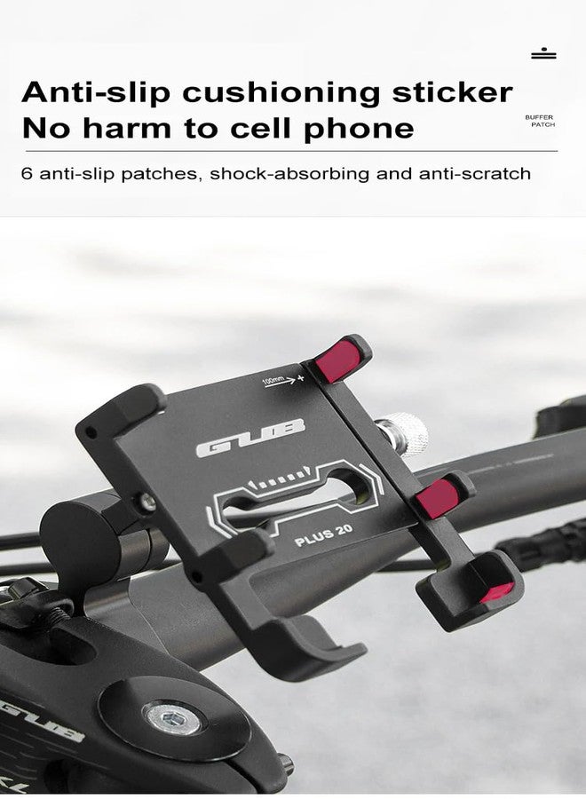 GUB PLUS20 Extended Claws Bicycle Motorcycle Phone Holder One Key Adjust Aluminum Bike Handlebar Mount Waterproof Phone Case Mobile Phone Mount - Image 4