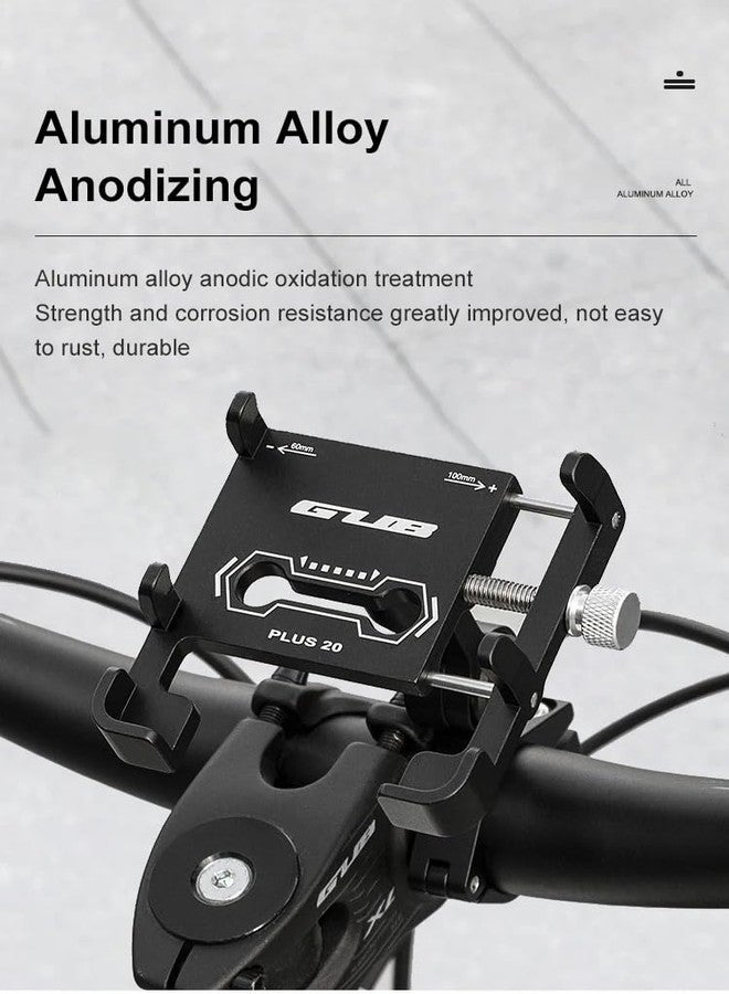 GUB PLUS20 Extended Claws Bicycle Motorcycle Phone Holder One Key Adjust Aluminum Bike Handlebar Mount Waterproof Phone Case Mobile Phone Mount - Image 2