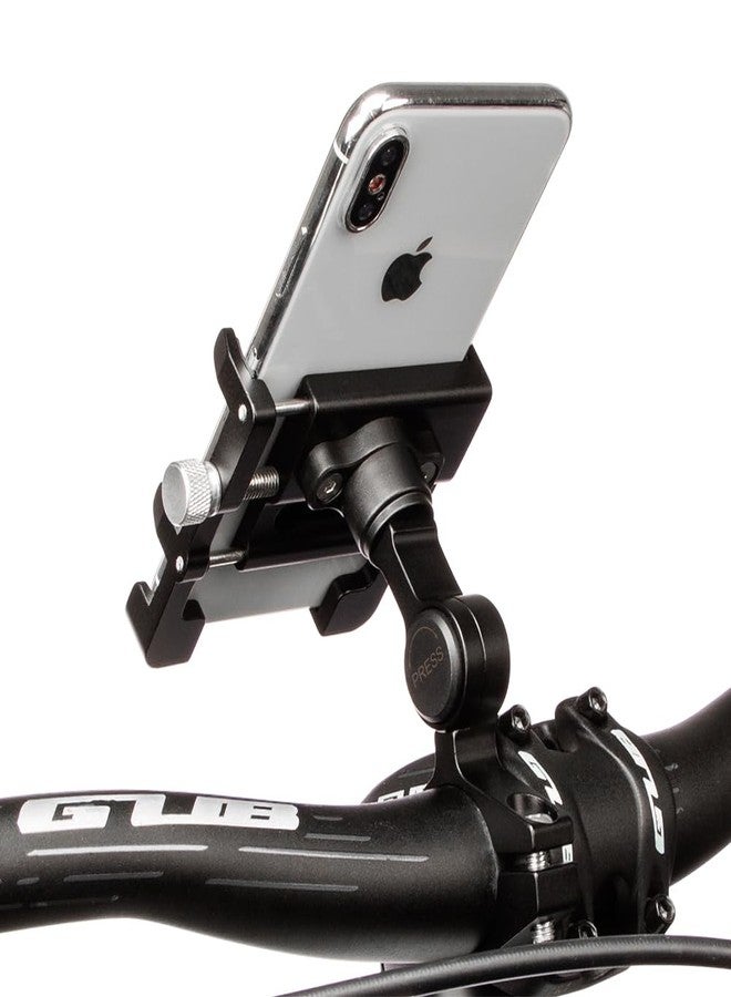 GUB PLUS20 Extended Claws Bicycle Motorcycle Phone Holder One Key Adjust Aluminum Bike Handlebar Mount Waterproof Phone Case Mobile Phone Mount - Image 1