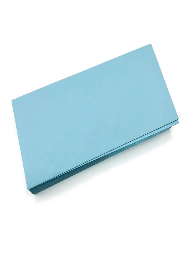 Limited Papers (TM) No. 10 Regular Standard Mailing Envelope - Pastel - Soft - 24 Pound (4.8 inch x 9.5 inch) - Announcement, Invoices, Checks, Letters, Contracts, Business Envelopes (Blue, 100) - Image 2