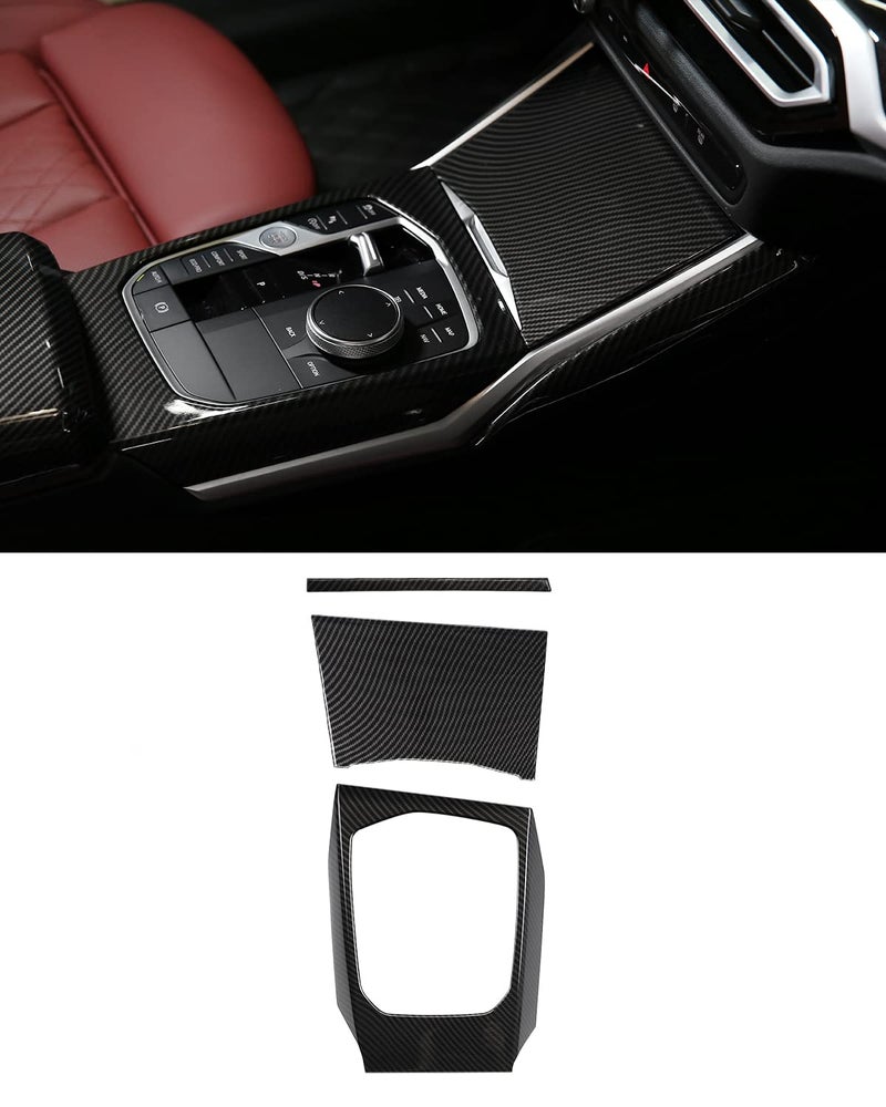 SHSBSCAR غطاء تزييني لكونسول نقل الحركة من ألياف الكربون SHSBSCAR G20، متوافق مع BMW 3 Series G20 G21 G22 G23 G26 320i 325i 330i 420i 425i 430i 440i (2020-2025) - Image 1