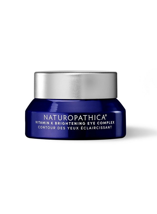 Naturopathica Vitamin K Brightening Eye Complex, Daily Eye Cream for Dark Circles and Puffy Eyes, Under Eye Cream to Help Firm and Revitalize Tired Eyes, 0.5 fl oz - Image 1