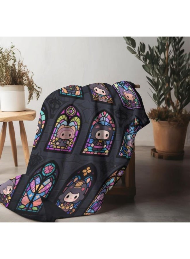 general Baby and children's cartoon flannel thin blanket (warm and comfortable, suitable for sleep, game use) 70cm*100cm - Image 4