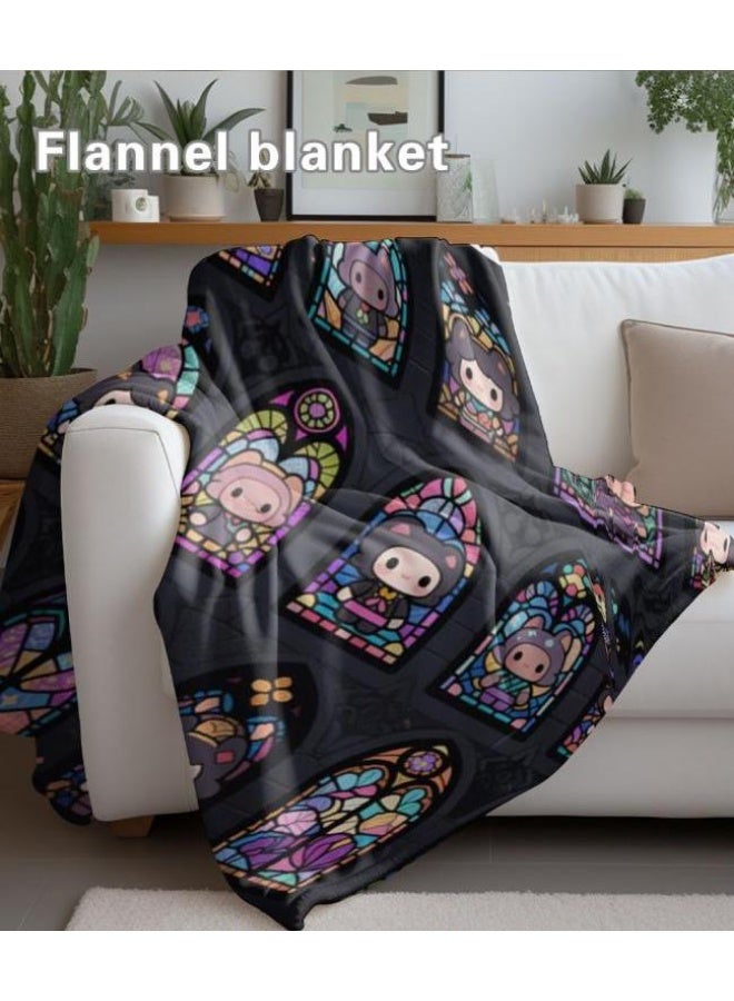general Baby and children's cartoon flannel thin blanket (warm and comfortable, suitable for sleep, game use) 70cm*100cm - Image 5