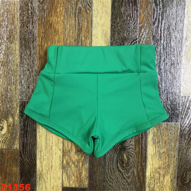 Boutique Export Infant Kidsren'S Clothing Girls Red Yoga Sports Shorts - Image 1