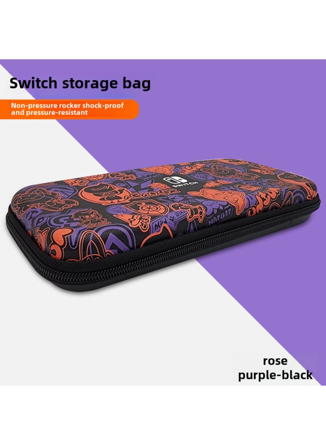 نيوترل حقيبة تخزين مناسبة لـ Nintendo Switch OLED، غطاء واقي صلب محمول بسعة كبيرة لجهاز الألعاب NS - Image 1