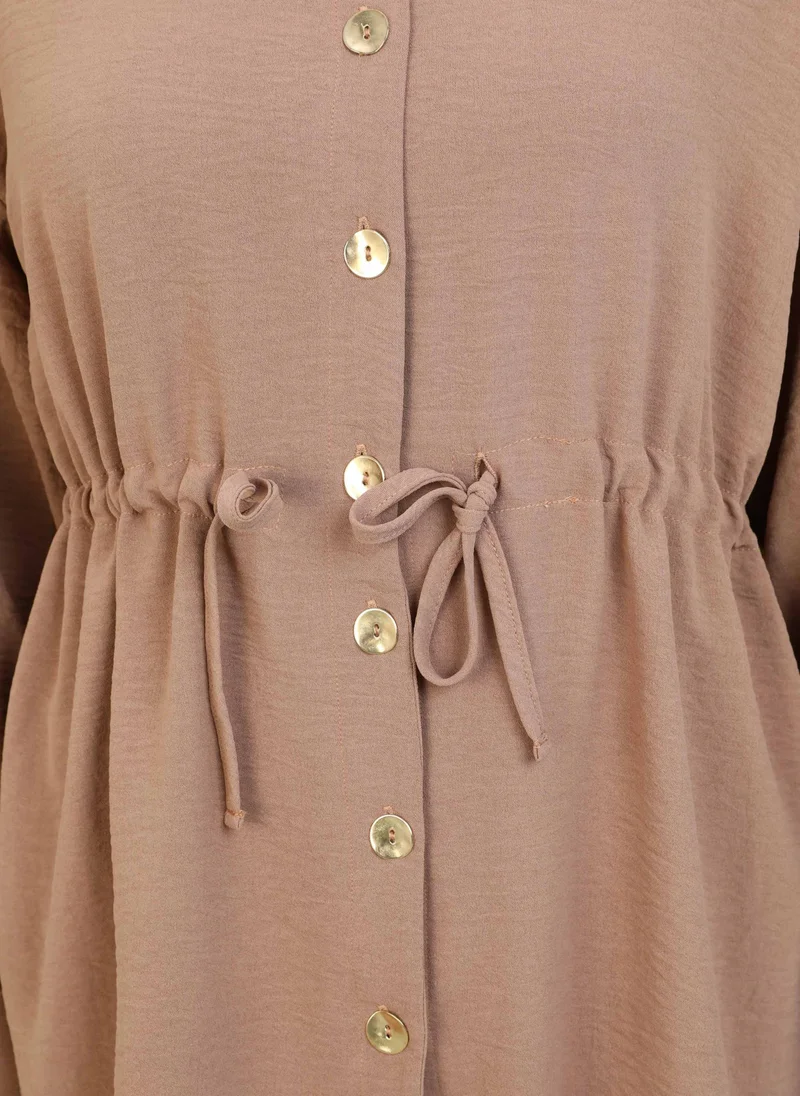 Refka by modanisa Milky Brown - Suit - Refka