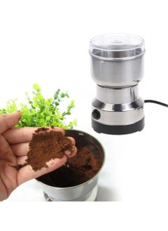 Generic Electric Grinder 4 Blades Transparent Lid Small Electric Coffee Bean Mill For Herbs Grains Coffee Bean Mill  - Image 2