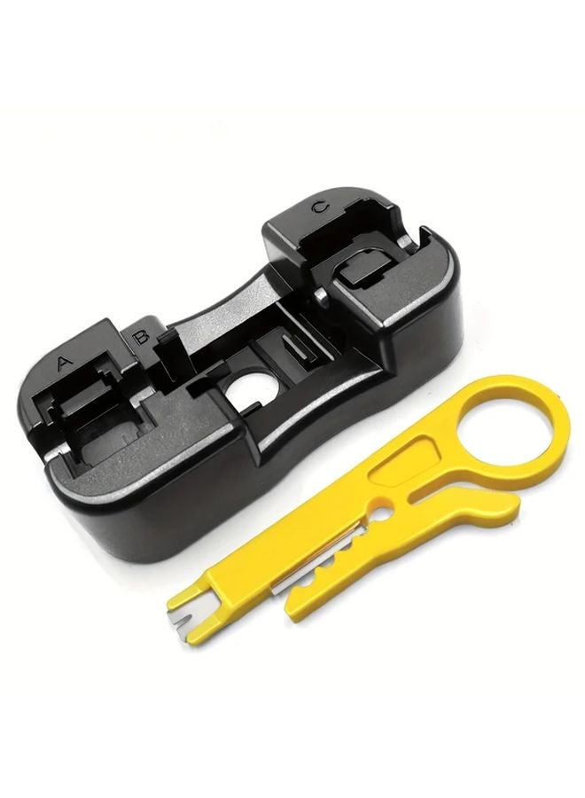 Keystone Jack Punch Down Tool 1 PC Plastic Cable Management for Network Data Cables - Image 2