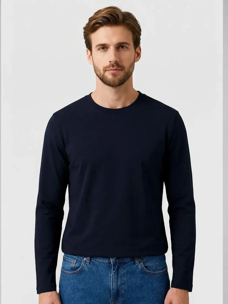 تومي لايف TOMMY Men's 3-Piece Cotton Jersey Coord Set