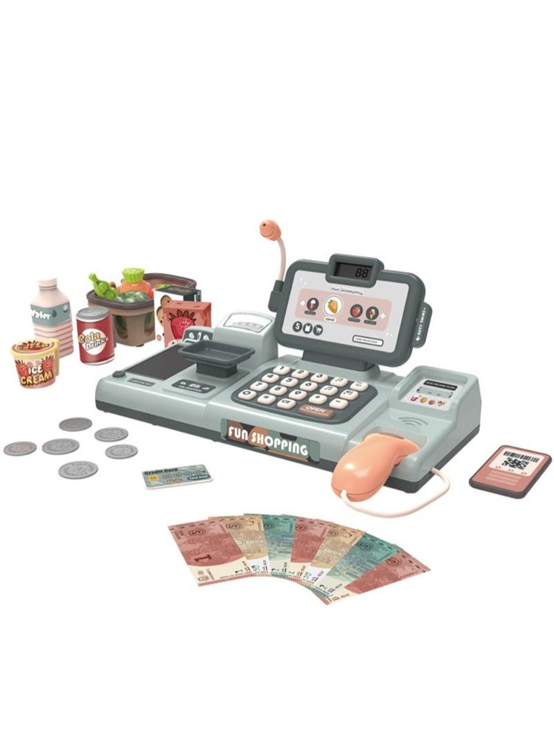ACLIX Play Supermarket Cash Register Cashier Toys For Kids - Image 2