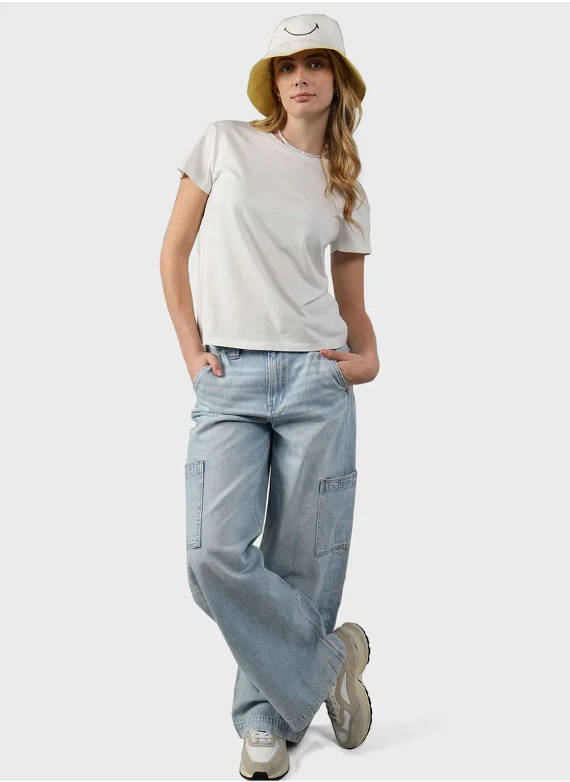 American Eagle Graphic Crew Neck T-Shirt
