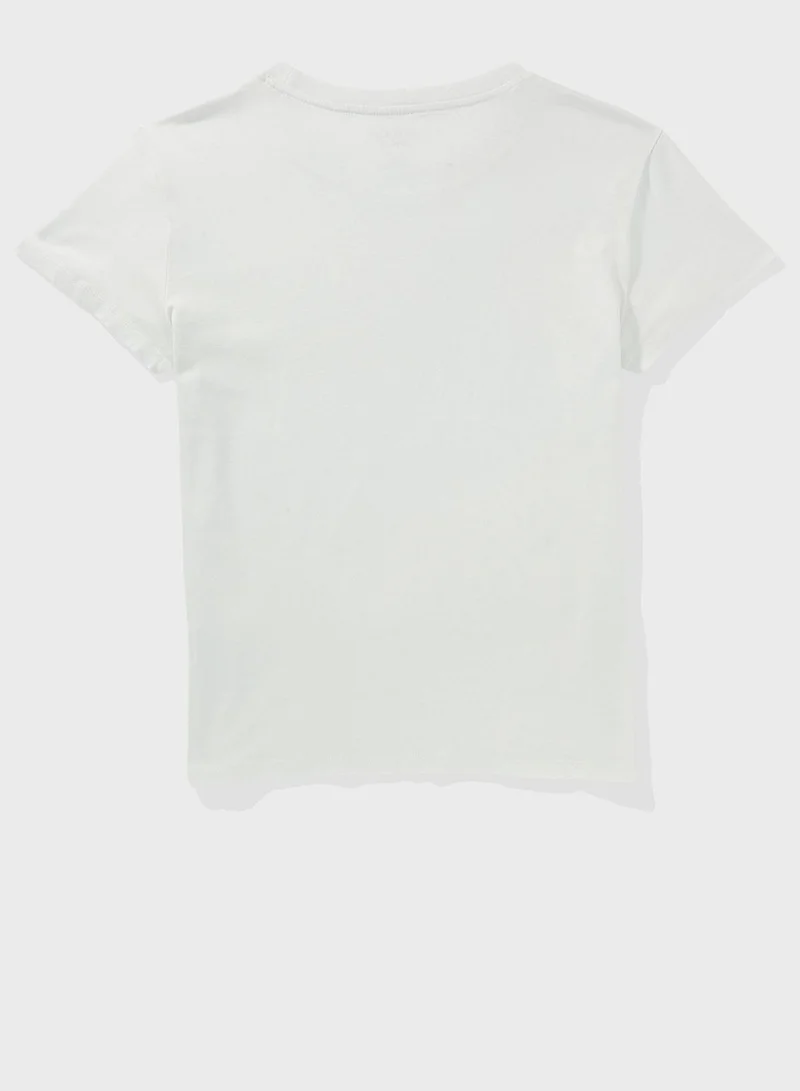American Eagle Graphic Crew Neck T-Shirt