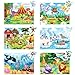 LELEMON Beach Animal Jigsaw Puzzles in a Metal Box 100 Pieces Beach Animal Party Jigsaw Puzzle for Kids Ages 48 Children Learning Educational Puzzles Toys - Image 3
