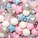TRENDPLAY Star Ball Pit Balls 200 for Toddlers Ball Pit Ball Shapes for Boys Girls Fun Birthday Party Christmas Decoration Cream Colors Pink Blue White - Image 2
