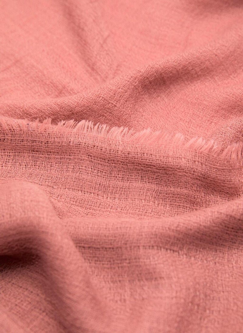 MANGO Frayed edge scarf - Image 2