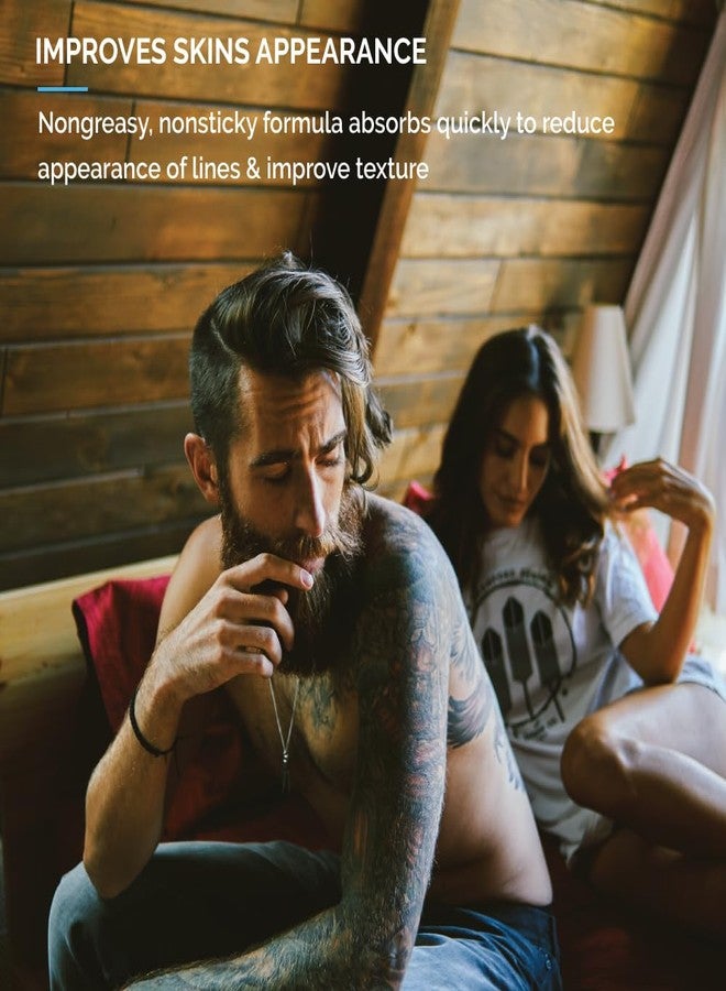 ZEUS Men's Daily Defense SPF50 Face Moisturizer for Men, Natural & Organic, Zinc Oxide Face Moisturizing Mineral Sunscreen, Hydrates & Protects Skin Against Harmful UV Rays (Made in USA) - Image 4