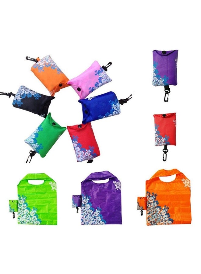 Random Sent Fashion Recycle Travel Folding Reusable Eco Tote Pouch Shopping Bag Handbags  - Image 3