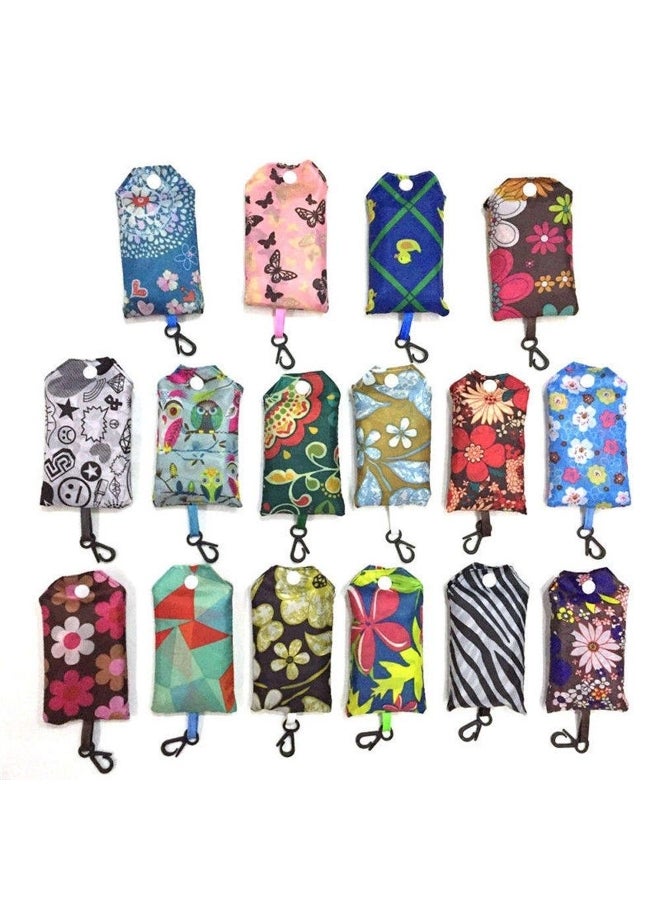 Random Sent Fashion Recycle Travel Folding Reusable Eco Tote Pouch Shopping Bag Handbags  - Image 4
