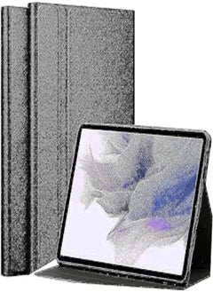 Generic TPU Leather Flip Cover with Stand for Oppo Realme Pad 10.4in (Black) 