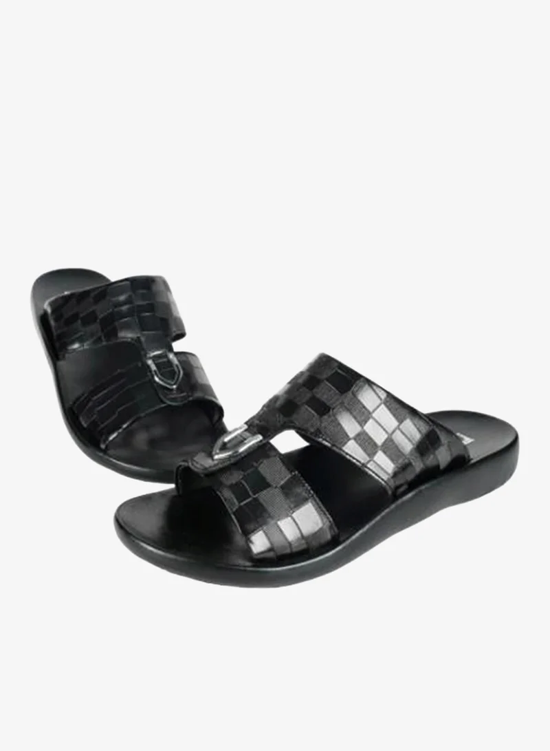 Barjeel Uno Black 008-3555 Barjeel Mens Arabic Sandals 63092 Black for Men | Best Price UAE