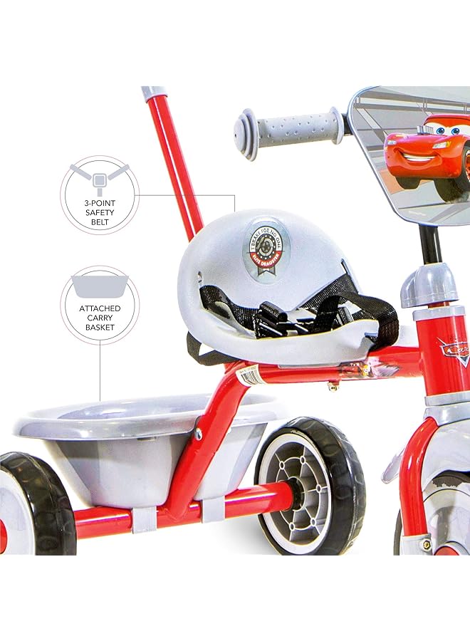 سبارتان سيارة دراجة ثلاثية العجلات مع قضيب دفع - Image 5