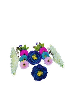 AIWANTO Fake Flower Heads For Decoration Artificial Flowers Crafts Scrap booking and Holiday Wedding  - Image 1