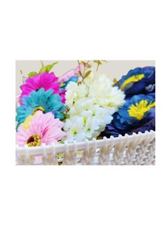 AIWANTO Fake Flower Heads For Decoration Artificial Flowers Crafts Scrap booking and Holiday Wedding  - Image 2