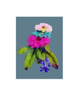 AIWANTO Fake Flower Heads For Decoration Artificial Flowers Crafts Scrap booking and Holiday Wedding  - Image 5