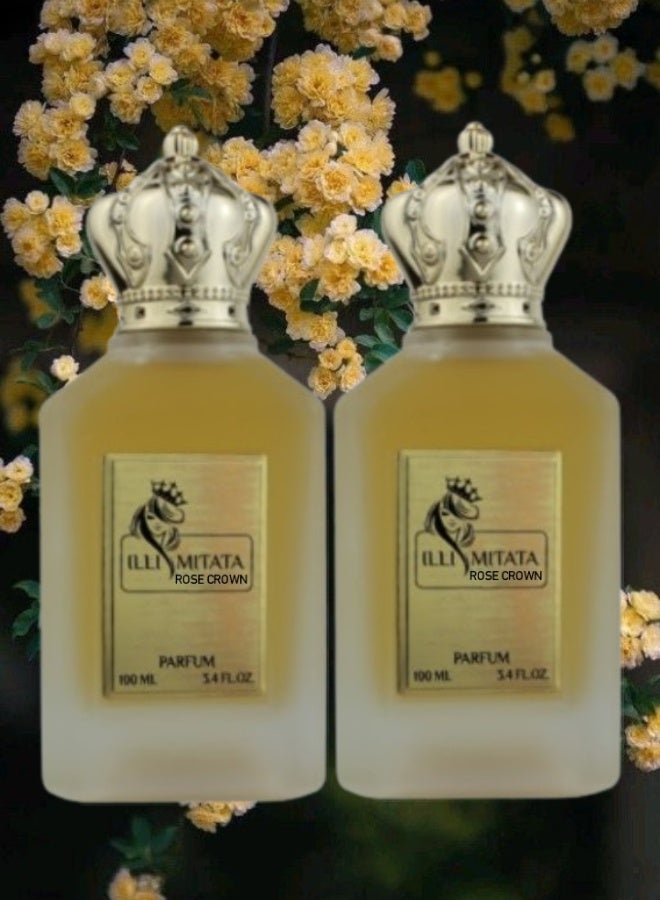 بي إل 2 قطع عطر إليميتاتا روز كراون 100مل - Image 1