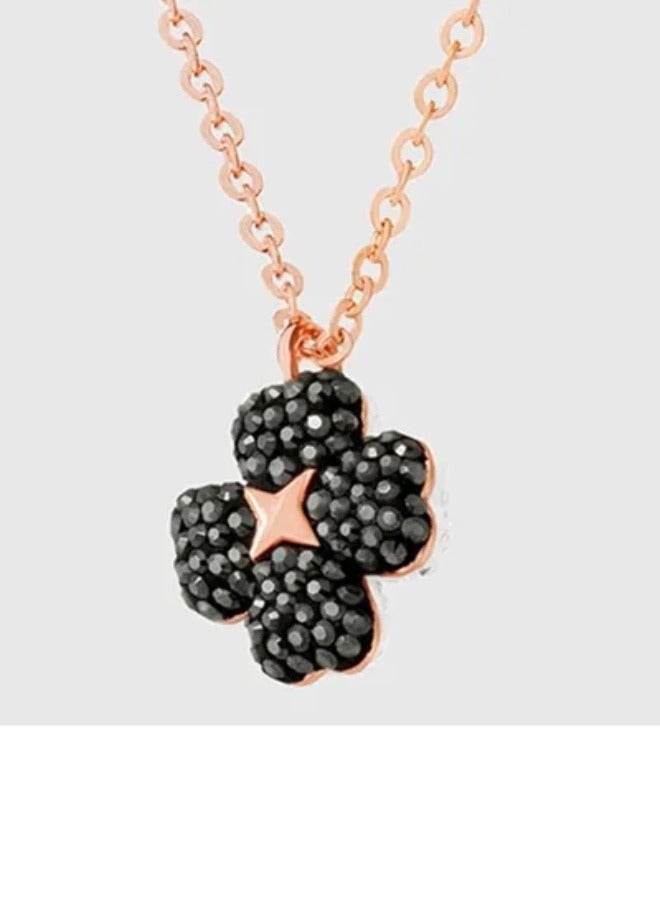 قلادة لاتيشا القابلة للعكس مع قلادة زهور عامة - Image 3