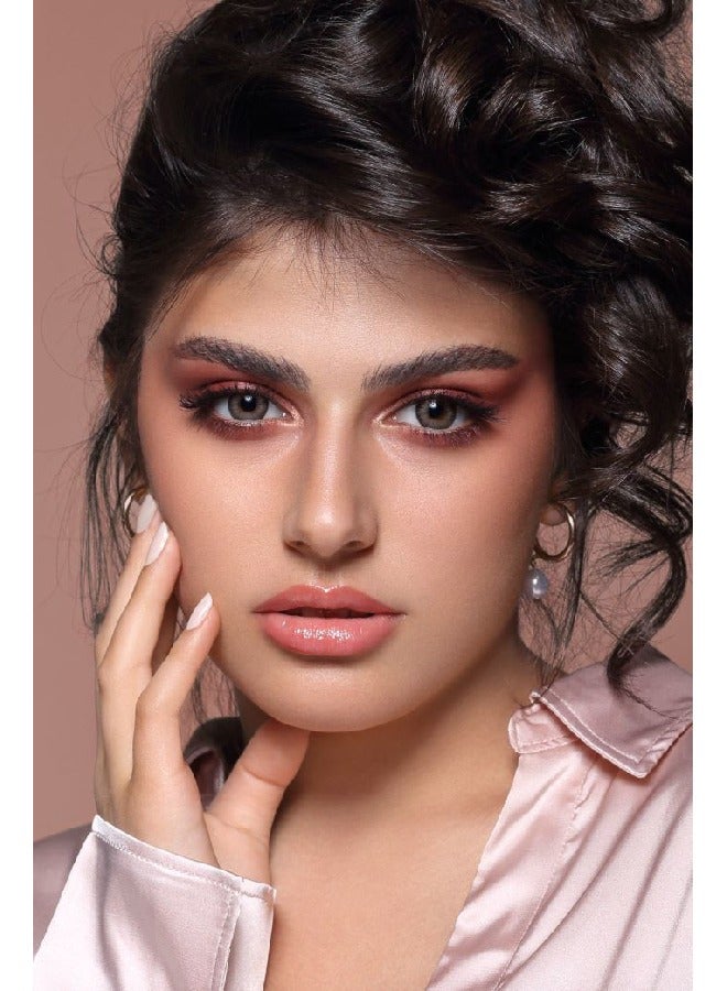 بيلا دايموند ألموند جراي عدسات لاصقة تجميلية ملونة للجنسين لمدة 3 أشهر - Image 2