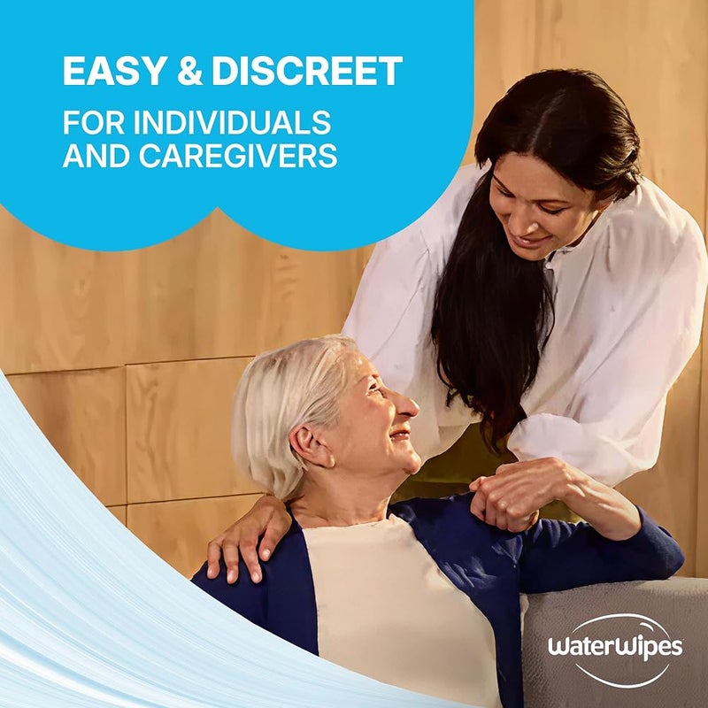 WaterWipes Sensitive+ Body & Intimate Cleansing Wipes, 99.9% Purified Water - Image 5