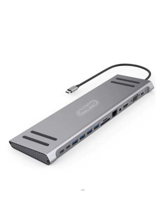 Go-des 14 In 1 USB C Type-c Hubs Docking Station Silver - pzsku/ZB61385DE26EABBC3238AZ/45/1742638261/c8979009-6cfb-49aa-829c-595cc1bec237